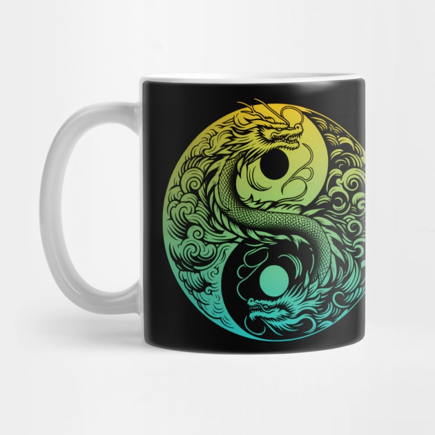 Yin yang dragon by Mechanime World